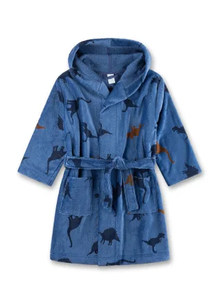 Sanetta - Bademantel/Morningcoat navy - Gr. - 128