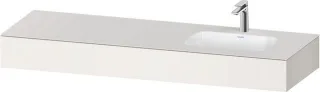 Duravit Qatego Einbauwaschtisch mit Konsole Weiß Supermatt 1600x550x170 mm - QA4694084840000 QA4694084840000