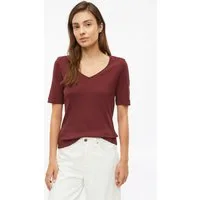 s.Oliver Kurzarmshirt T-Shirt Elastisches T-Shirt im Slim Fit