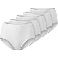 Pompadour Slip mit flachen Nähten, ohne Seitennähte im 5er Pack
