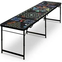 CampFeuer Spielzeug-Gartenset Bierpong Tisch, Klappbarer 6 in 1 Party Multigame Tisch, Trinkspiel, (1-tlg)