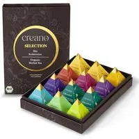 Creano Teebox Creano Premium Tee Geschenkset Pyramiden 30 g organic