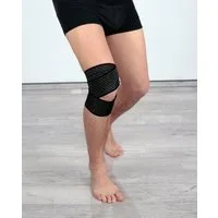 Hydas Kniebandage Multifunktionsgelenkbandage mit Anti-Rutsch Beschichtung, zur Stabilisierung von Gelenken und Muskeln