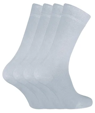SOCK SNOB - 4 Paar Bambus dünne superweiche Anzugssocken für Männer & Frauen
