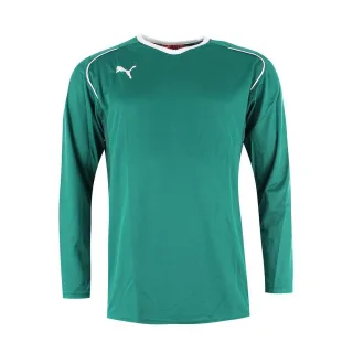 Puma V5.08 Langarm-V-Ausschnitt grünes Herren-Fußballoberteil 700472 05M