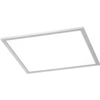 TRIO Leuchten LED Deckenleuchte, LED fest integriert, Warmweiß, LED Deckenpanel aus Metall, minimalistisch und extrem flach, 45x45cm