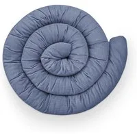Ehrenkind Nestchenschlange Bettschlange Cord aus 100% Bio-Baumwolle, Schutz und Geborgenheit, (Kuschelschlange, Bettumrandung Babybett), Bettschlange Baby