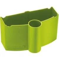 Pelikan Malbecher Wasserbecher mit Pinselhalter 6,2x6,4x10,7 grün