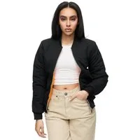 Worldclassca Bomberjacke Worldclassca Damen Bomberjacke mit Reißverschluss Pilotenstiel Biker