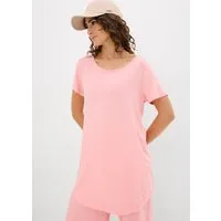bonprix Longshirt bequeme Passform, perfekt zu Leggings und schmalen Hosen