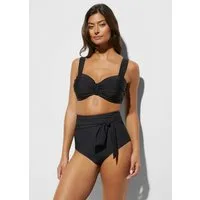 bonprix Bikini-Hose Strong Shape aus formgebendem Material, mit Bindeschleife