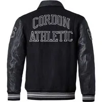 Cordon Sport Collegejacke Bronx Nummernappliaktionen auf den Ärmeln