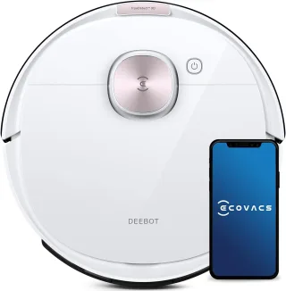 Ecovacs Robotics Deebot T8 Saug-/Wischroboter [175 Minuten 04 Liter 40 Watt] weiß