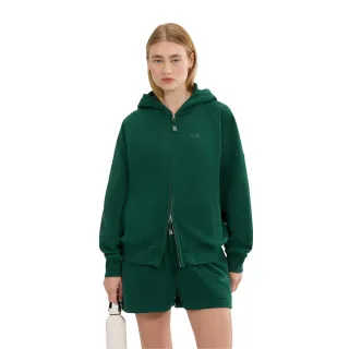 Ellesse - "Pianella" Hoodie mit durchgehendem Reißverschluss für Damen (Dunkelgrün)