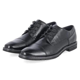 Bugatti Halbschuhe - Gr. 40 - Schwarz - Glattleder