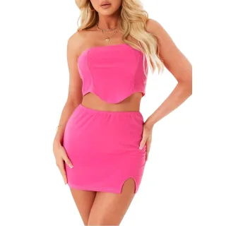 Missy Empire - Minirock für Damen, Bodycon (Pink)
