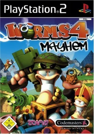 Worms 4: Mayhem - [für PlayStation 2]