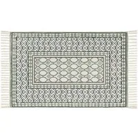 Mirabeau Badematte Badematte Vellantino grau/grün, Höhe 60.0 mm, 100% Baumwolle