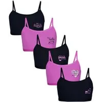TupTam Bustier TupTam Mädchen Bustier mit Spaghettiträger 5er Pack