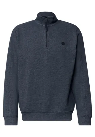 Street One - Troyer Sweatshirt blau - Gr. - M