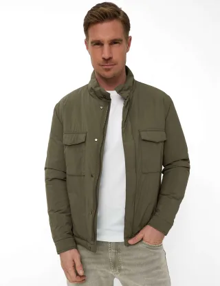 Brax Herren Jacke Style FRANCO olive Grün Oliv, grün - oliv, Gr. M