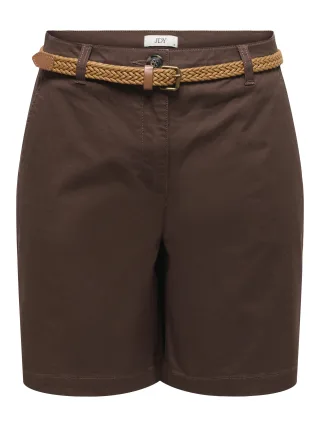 JDY - JDYCHICAGO MW BERMUDA SHORTS WVN NOOS Chicory Coffee - Gr. - S