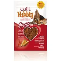Catit Nibbly Grills mit Hühnchen & Hummer 30 g, Snack für: Katze
