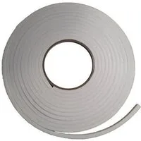 Doratex Zugluftstopper Zugluftdichtung selbstklebend, Grau, 25m, Meter, 25-tlg., Zugluftdichtung, schaumstoffdichtung abdichtung abdichtungsband luftdicht
