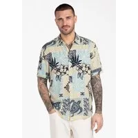 Key Largo Kurzarmhemd MSH KLTAHITI 1/2 allover printed (1-tlg)