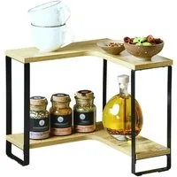 KESPER® Küchenregal Küchen-Eckregal mit 2 Ebenen, B 30 x H 28 x T 30 cm, 1-tlg.