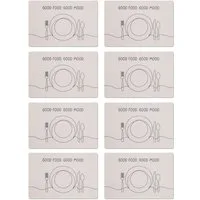Zeller Present Platzset "Good Food", 8er Set, Kunststoff
