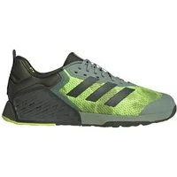adidas Performance Dropset 3 Trainer dunkelgrün/lime Herren Fitnessschuh