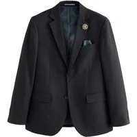 Next Sakko Slim Fit Anzugsakko mit Struktur und Spange (1-tlg)