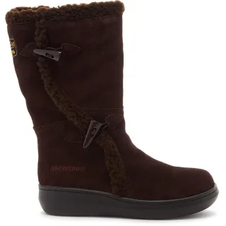 Rocket Dog - Damen Winterstiefel "Slope", Wildleder (Schokoladenbraun)