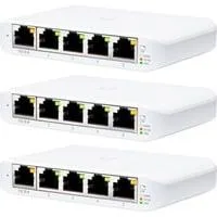 UniFi Flex-Mini, Switch weiß, 3er Pack