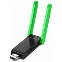 XEOOCE WLAN USB Adapter, 1400 Mbit/s Dualband, USB WLAN Stick, Schwarz Netzwerk-Adapter zu USB Typ A, 1400 Mbit/s, Dualband, 5 dB, Plug-and-Play, 802.11ac