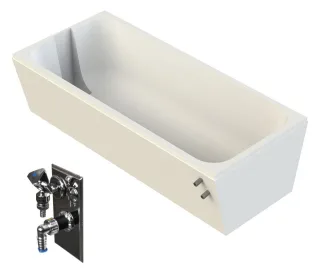 Neuesbad Wannenträger für mit WA 160x75 Var.IV SW88010