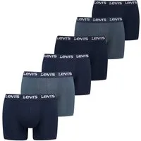 Levi's® Boxershorts LEVIS MEN REPEAT LOGO BOXER BRIEF 6P ECOM (6er Pack)