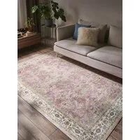 benuta Teppich Laury, rechteckig, Höhe: 5 mm, Teppich Wohnzimmer, Schlafzimmer, Esszimmer, Flur, Kunstfaser, Cozy