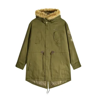 Lambretta - Parka für Herren, Segeltuch (Khakigrün)