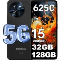 DOOGEE Note 59 32GB RAM+128GB ROM/2TB-TF 5G Smartphone (17,15 cm/6.75 Zoll, 128 GB Speicherplatz, 16 MP Kamera, Android 15, 6250mAh, 6.75" HD+ 120Hz, NFC, GPS, Face Unlock)