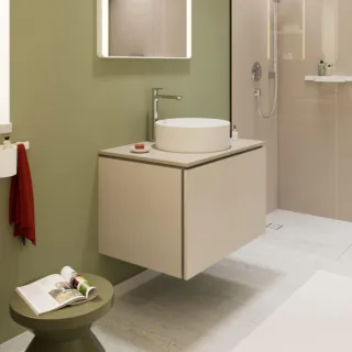 hansgrohe Xilesa E Waschtischunterschrank 54265780 1 Schubkasten, 780 x 550 mm, sandbeige matt