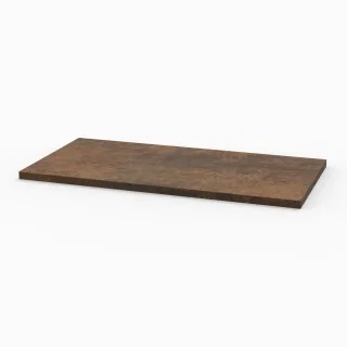 Sanipa Arbeitsplatte variabel AP0792E, Patina-Bronze 18x350-2000x351mm, AP0792E AP0792E