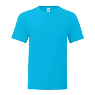 Fruit of the Loom - "Iconic 150" T-Shirt für Herren (Azure Blau)
