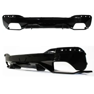 Heckdiffusor Diffusor Stoßstange Hinten Sport Look für BMW 5er G30 / G31 ab 2017-
