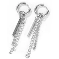 Firetti Paar Creolen Schmuck Geschenk Chain, Einhänger abnehmbar