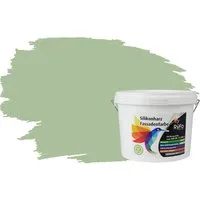 RyFo Colors Fassadenfarbe Silikonharz Fassadenfarbe Grüntöne, 1 L ca. 6 m², Wasserabweisend, diffusionsfähig, schützt vor Schmutz, UV-beständig