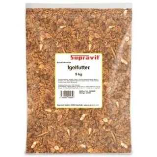 Supravit Igelfutter mit Insekten - Artgerechtes Igel Futter mit Mehlwürmer, Krebstiere, Früchte & Gemüse - Abgestimmt auf die speziellen Ernährungsbedürfnisse 5 kg