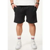 BEHYPE STUDIOS Sweatshorts im lockeren Relaxed-Fit aus 100% Baumwolle für Herren Kurze Hose Sporthose Sommershorts mit elastischem Gummibund