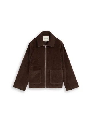 Tom Tailor - Cosy Jacke mit Taschen - Gr. - XXL